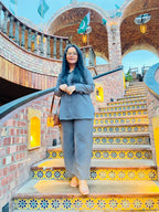 Co-ord Set - Monochrome Grey